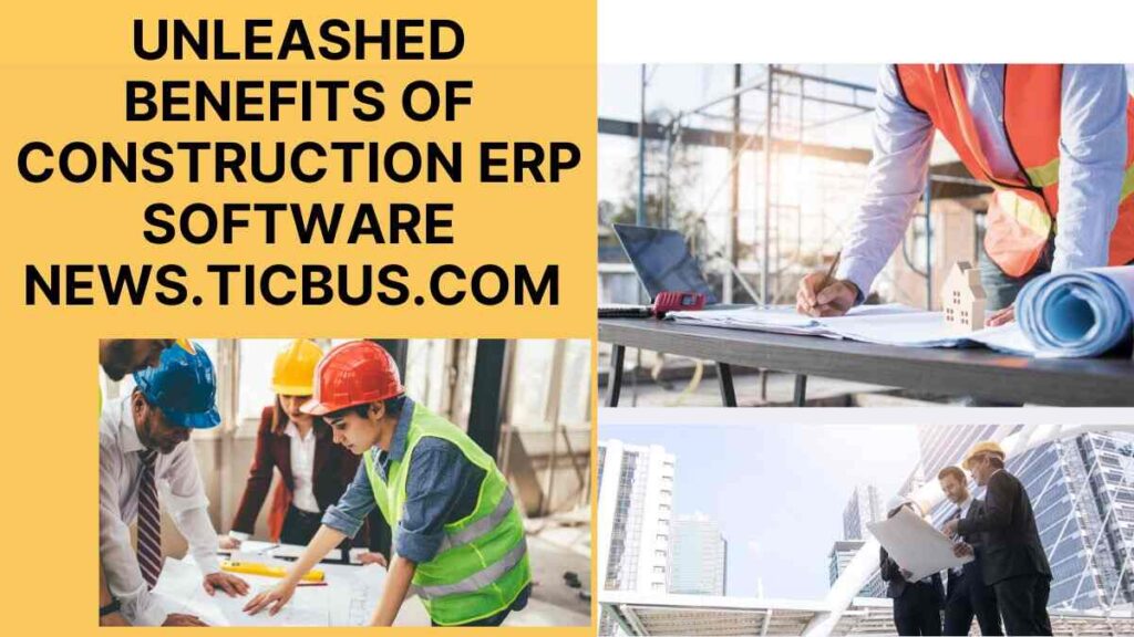 Construction erp software