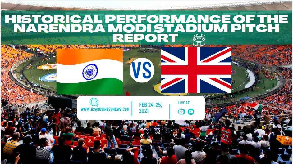 Historical Performance Of the Narendra Modi Stadium Pitch Report 